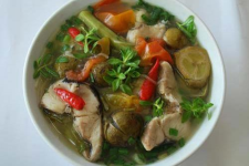 Canh chua sấu 